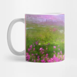 Pink Field Mug